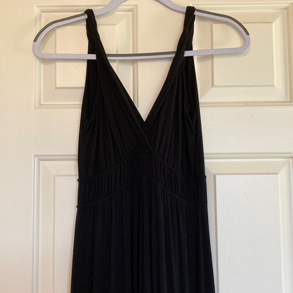 Zen Knits maxi dress black